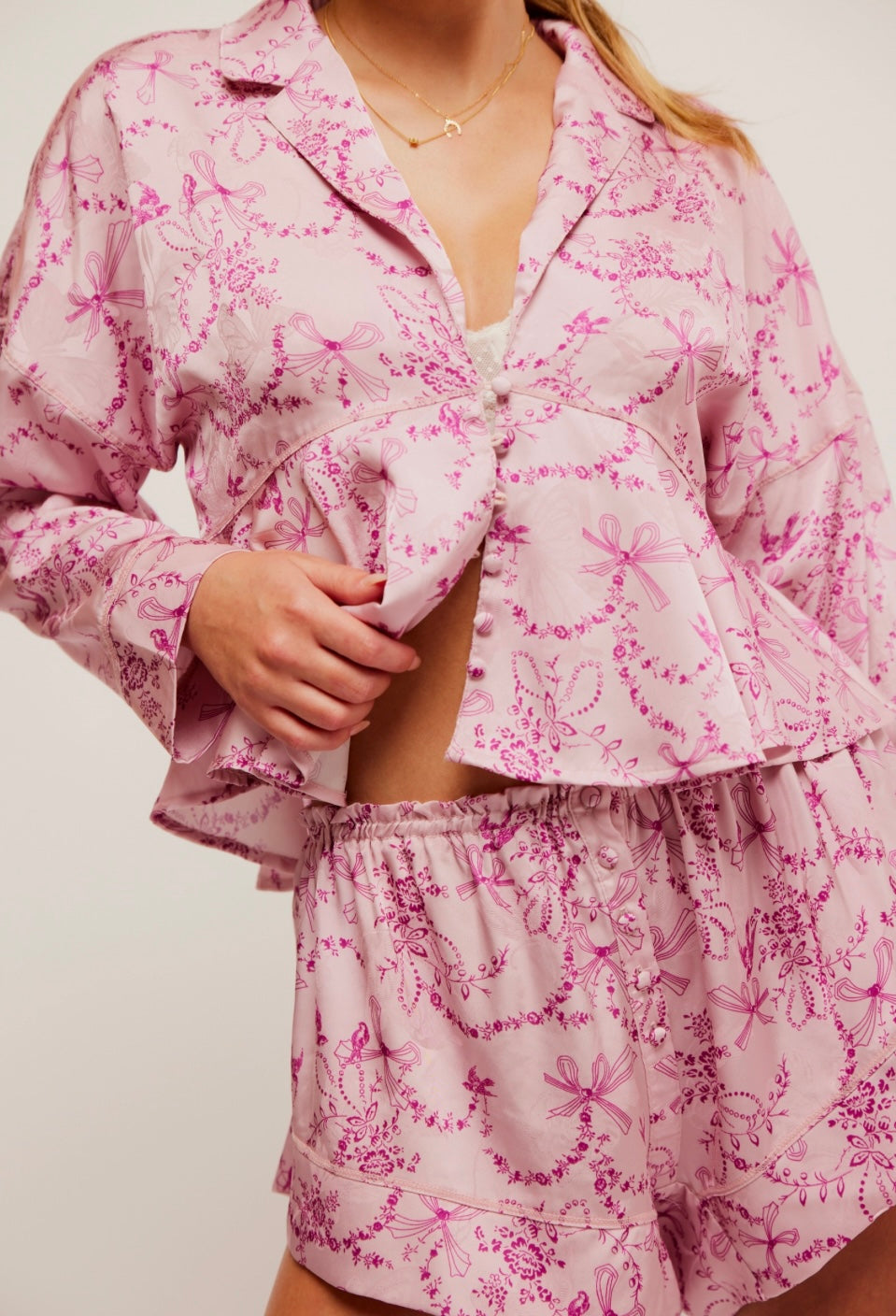 Free People Beauty Sleep PJ Set