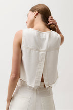 Rue Cropped Swing Shirt
