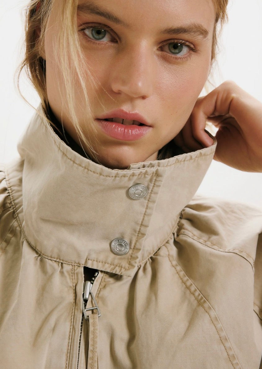 Chelsea Funnel-Neck Jacket