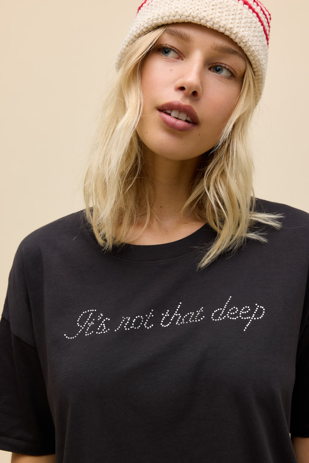 It’s Not That Deep Rhinestone Merch Tee