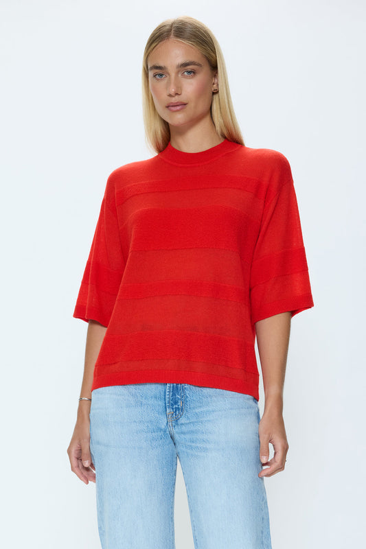 Tara Featherweight Sweater Tee