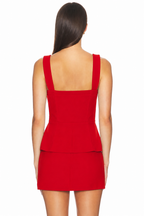 Dayna Top in Lipstick