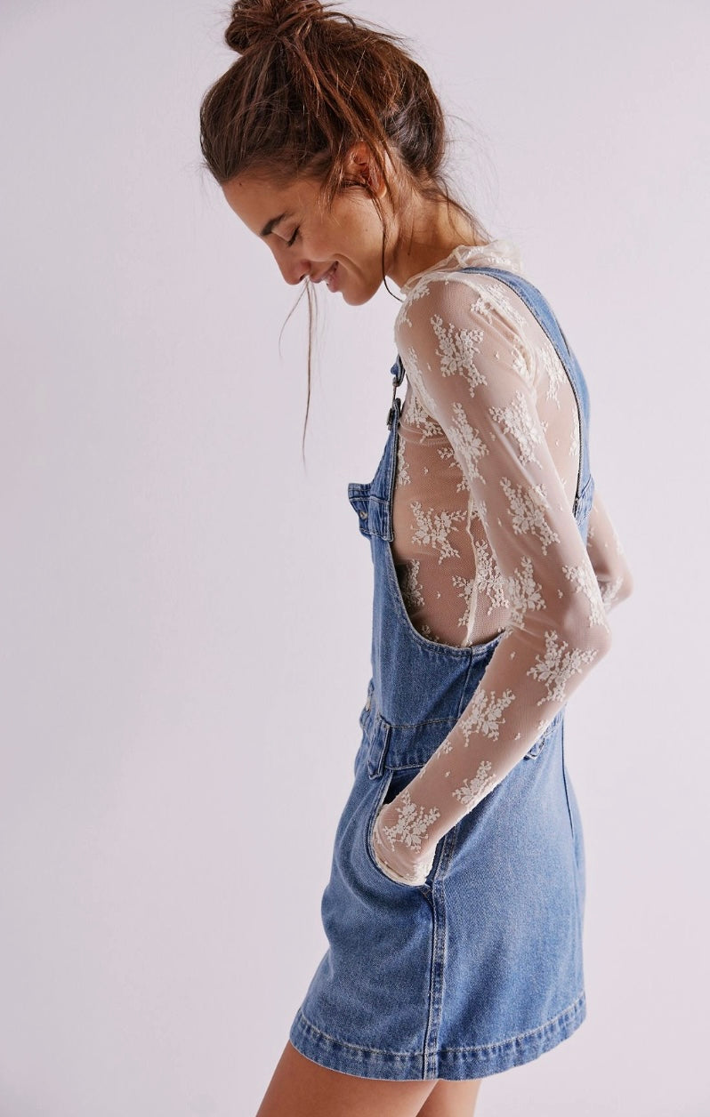 Free People We The Free Edie Denim Skirtall