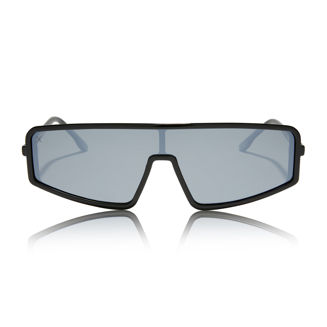 Mira+Black Grey Silver Flash Polarized Sunglasses