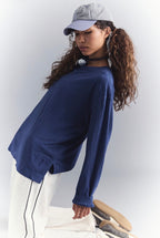 Hustle Layer in True Navy