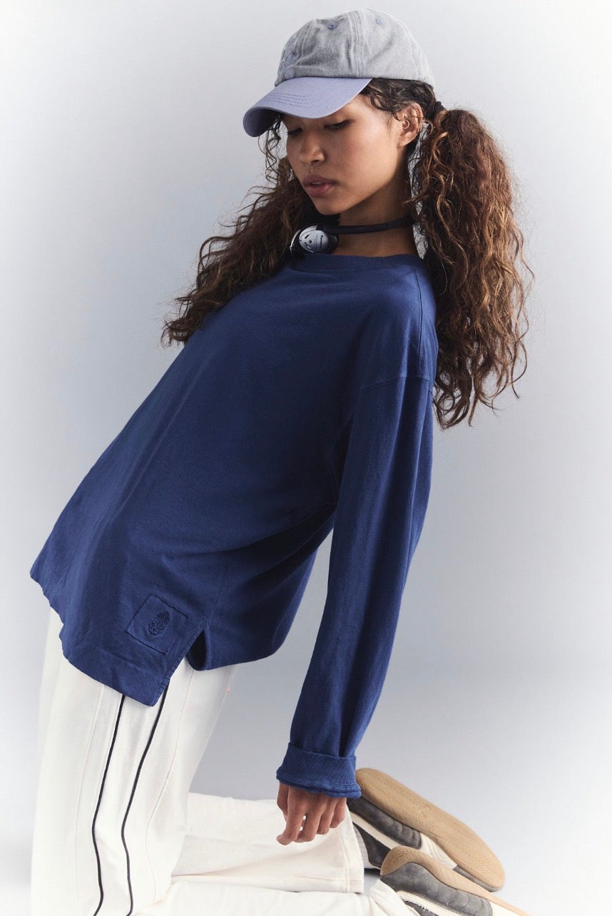 Hustle Layer in True Navy