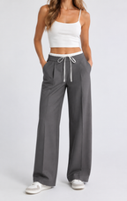 Tibi Double Waistband Pant