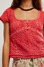 Claro Lace Tee