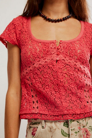Claro Lace Tee