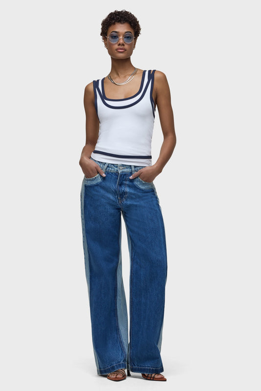 Rylee Low-Rise Loose Pant-Double Take