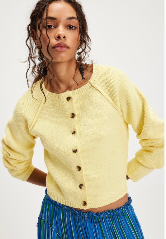 Free People Sydney Shrunken Cardi