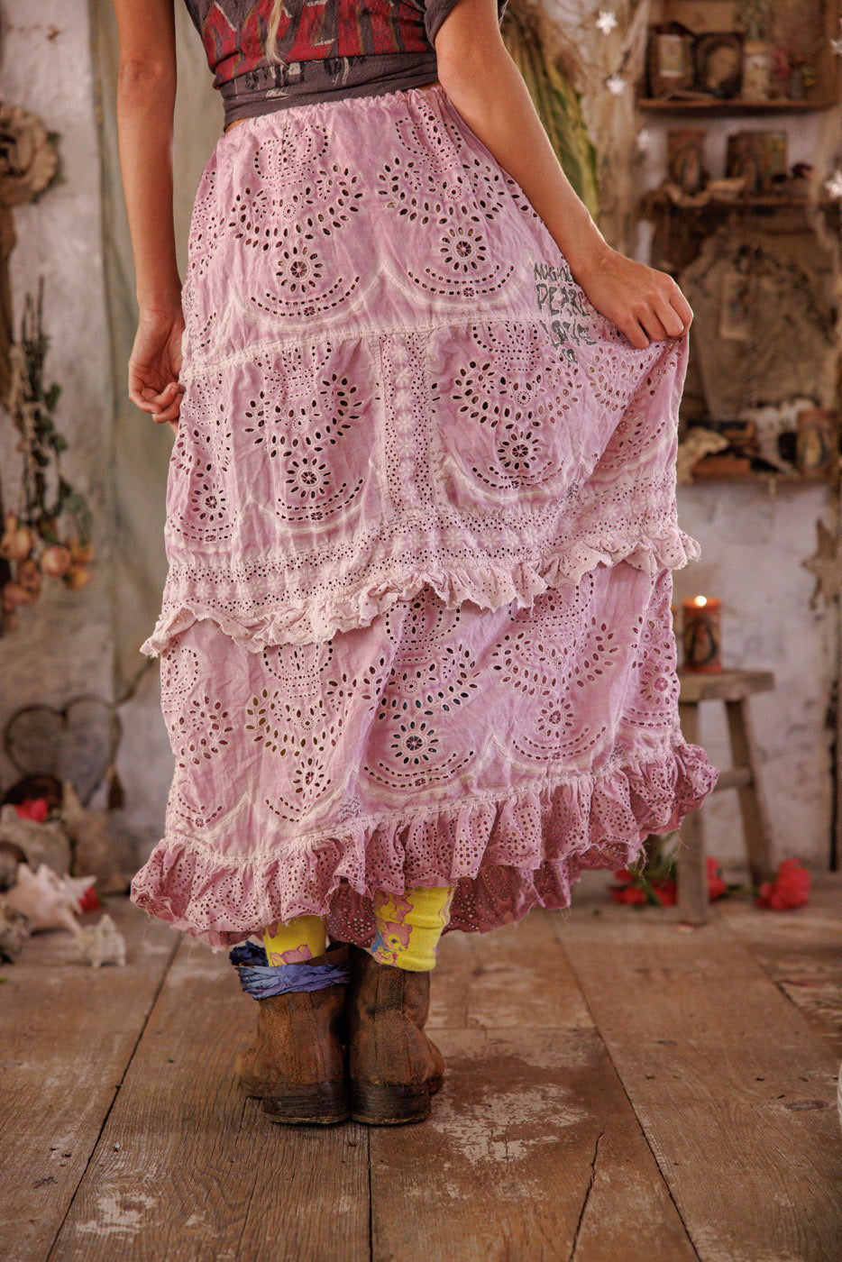 Magnolia Pearl Eyelet Pissarro Skirt