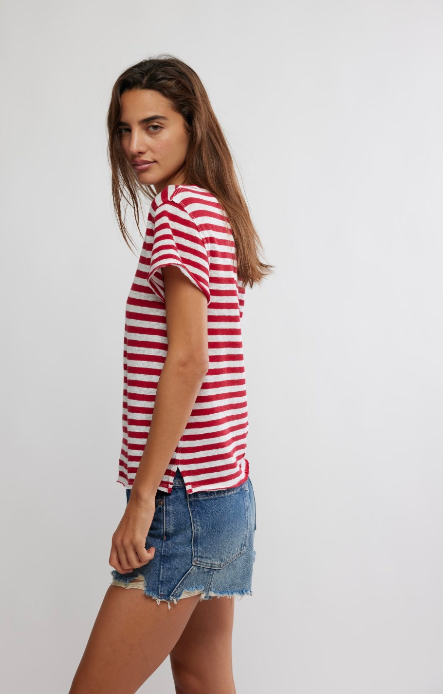 We The Free Nora Striped Tee