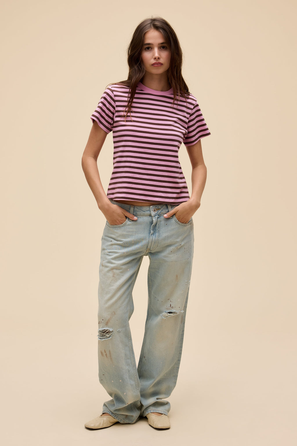 Stripe Vintage Tee