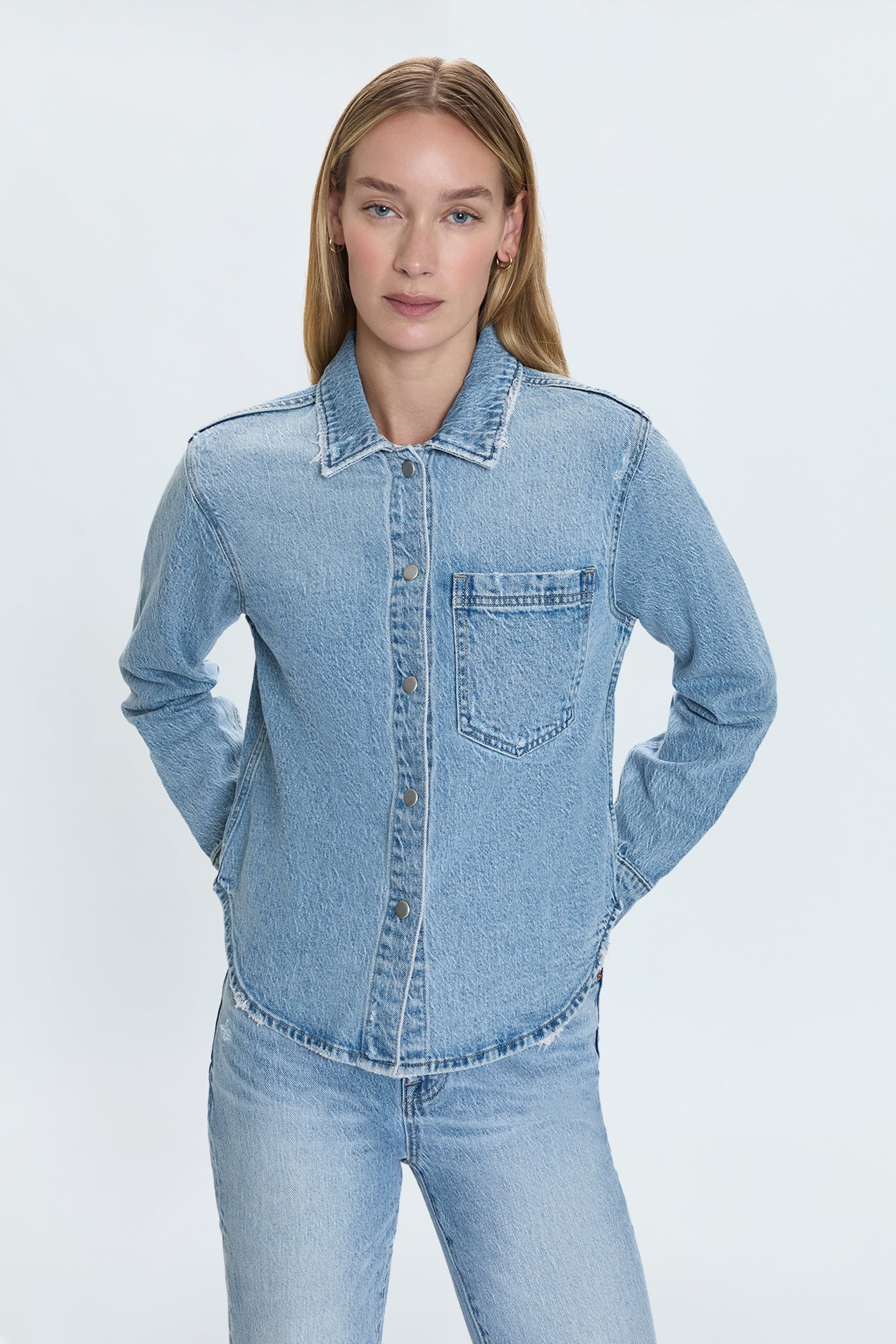 Pistola Jules Fitted Denim Shirt