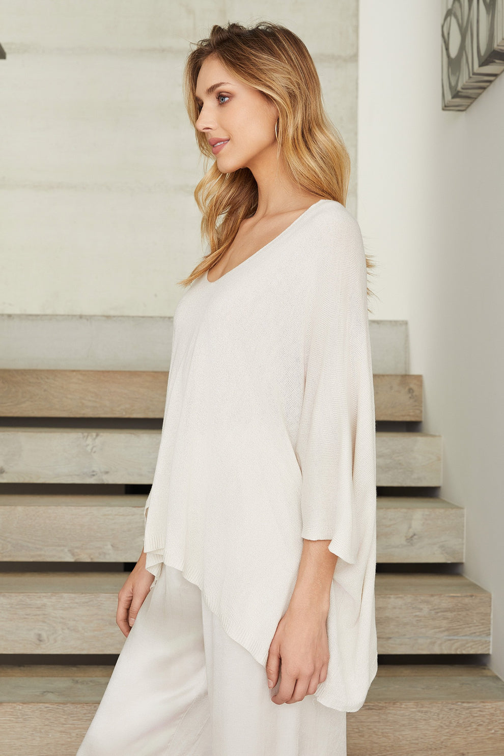 Italian Light Weight Drapey Top