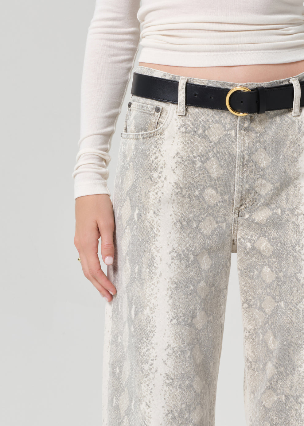 Miro Relaxed Jean In Python