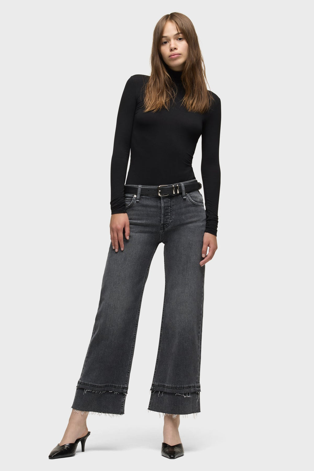 Rosie High-Rise Wide Leg Ankle