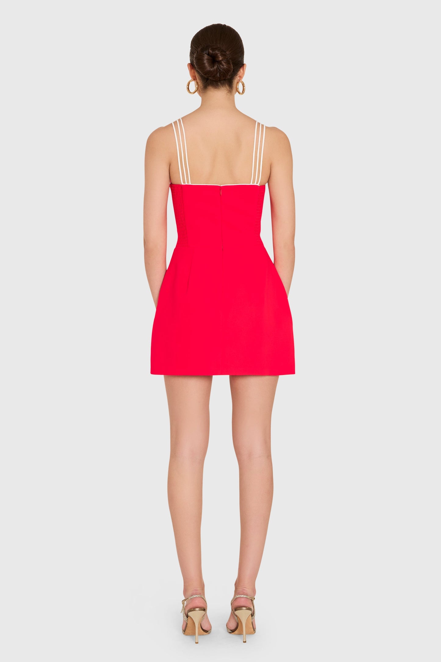 Scout Romper in Crimson