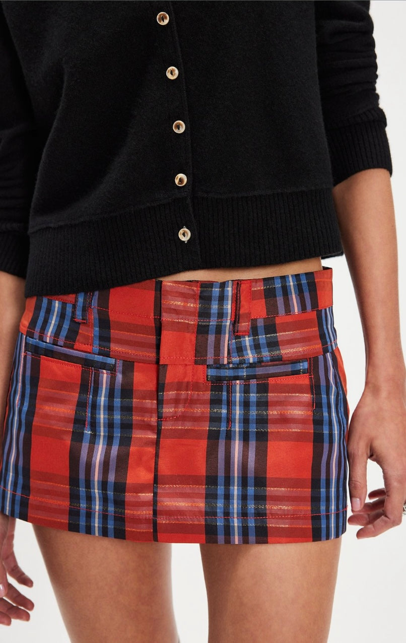 Mille-Fleurs Micro Skirt