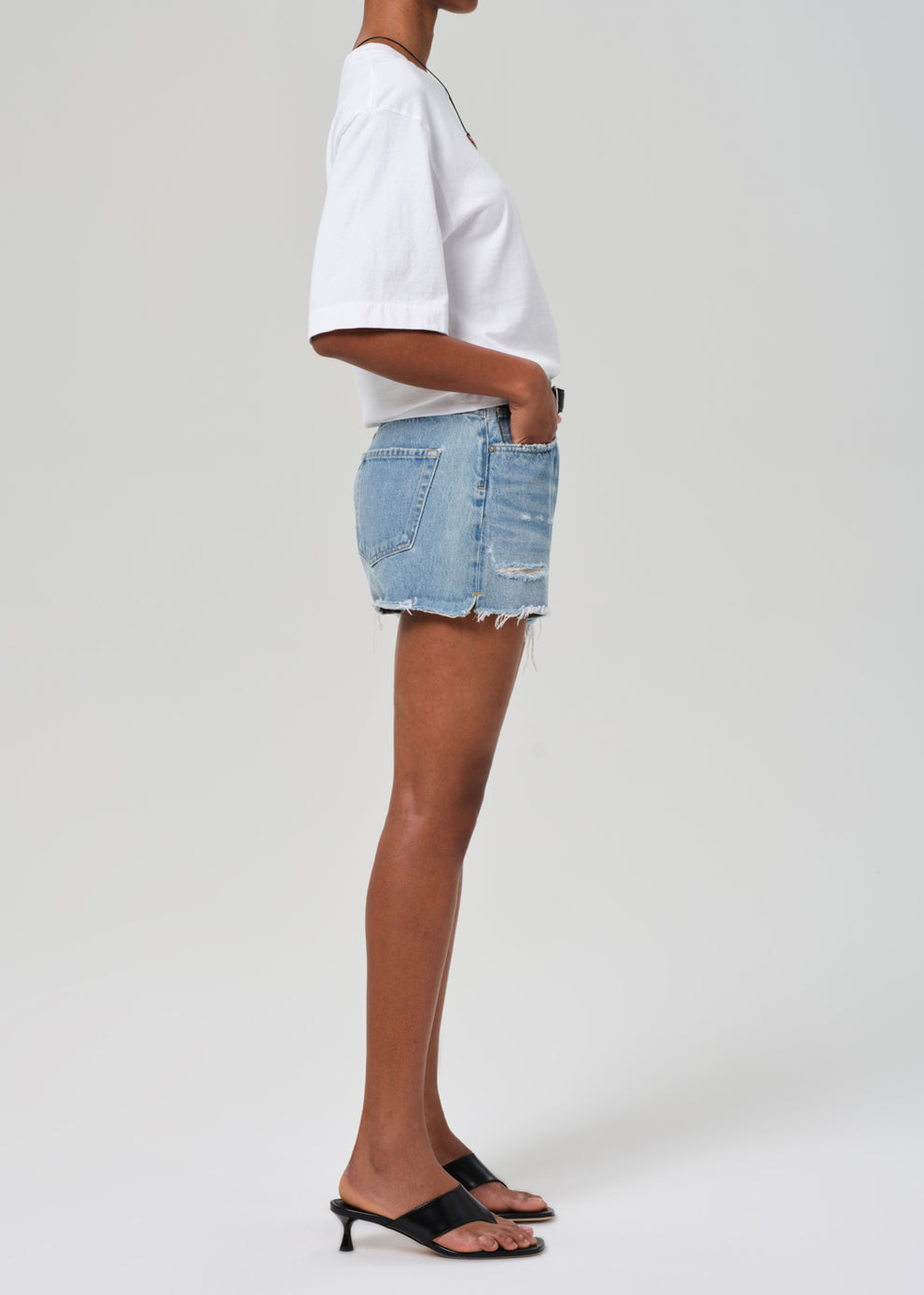 Citizens of Humanity Marlow Vintage Short in Seltzer