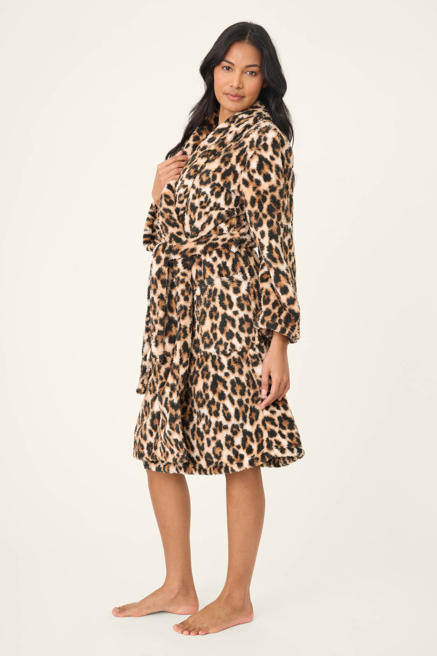 Holiday Dreams Leopard Robe