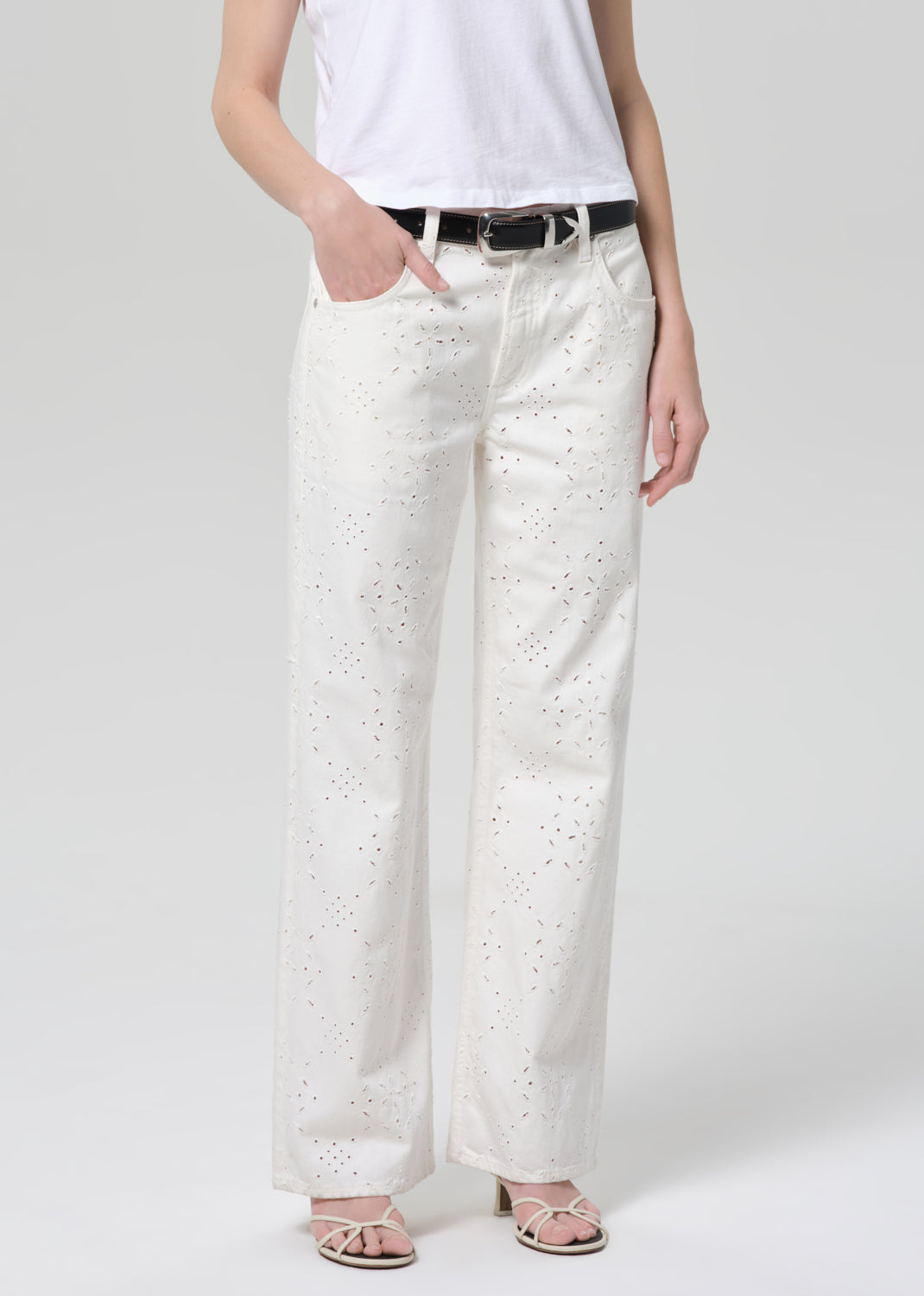Lindz Easy Straight In Blanc