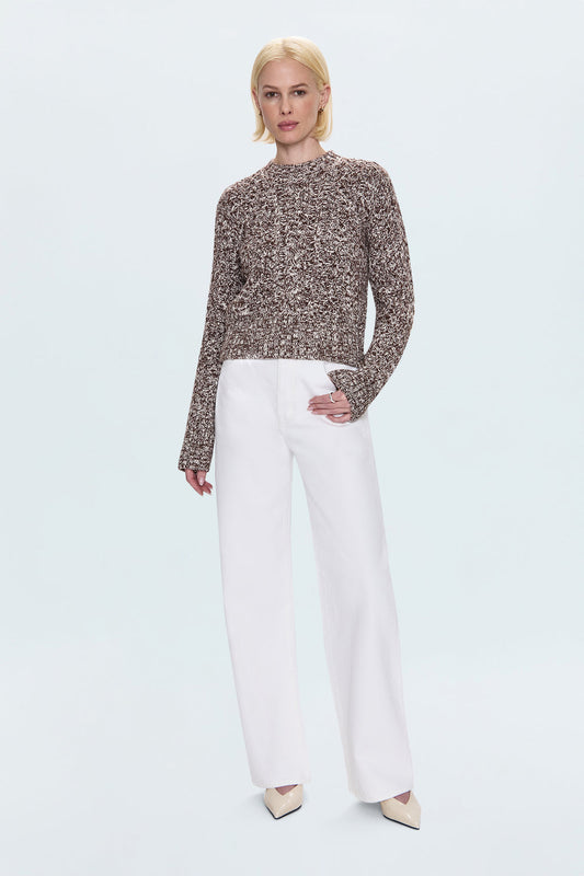 Quinn Chocolate Sweater