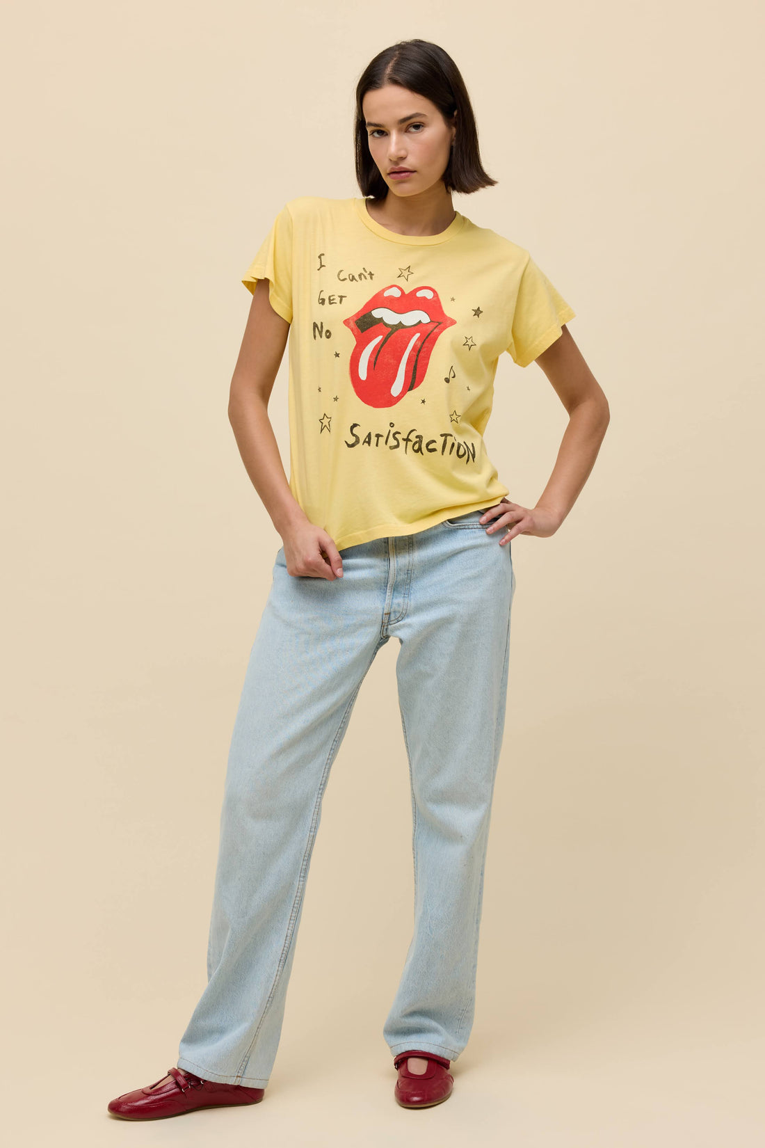 Rolling Stones Satisfaction Doodles Solo Tee
