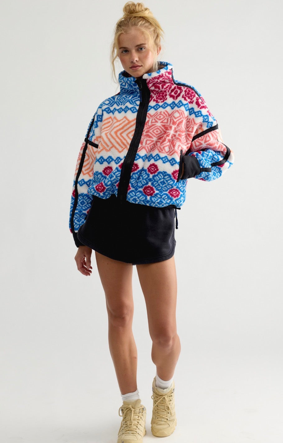 Mountain High Winter Park Printed Fleece Jacket