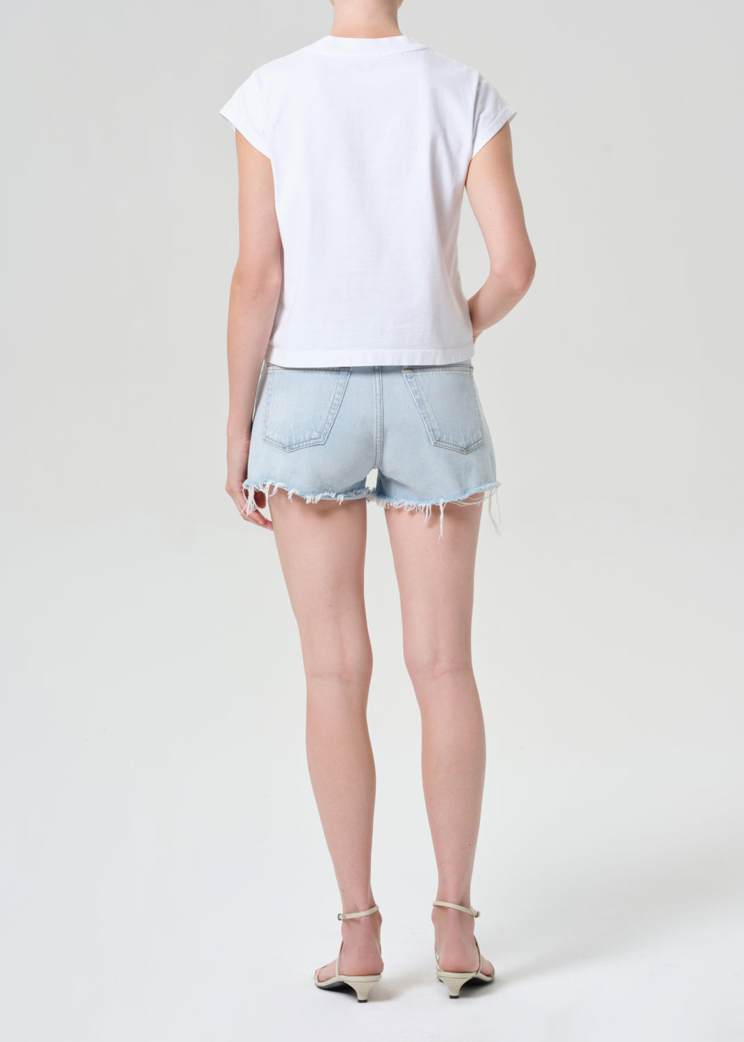 Agolde Parker Denim Short