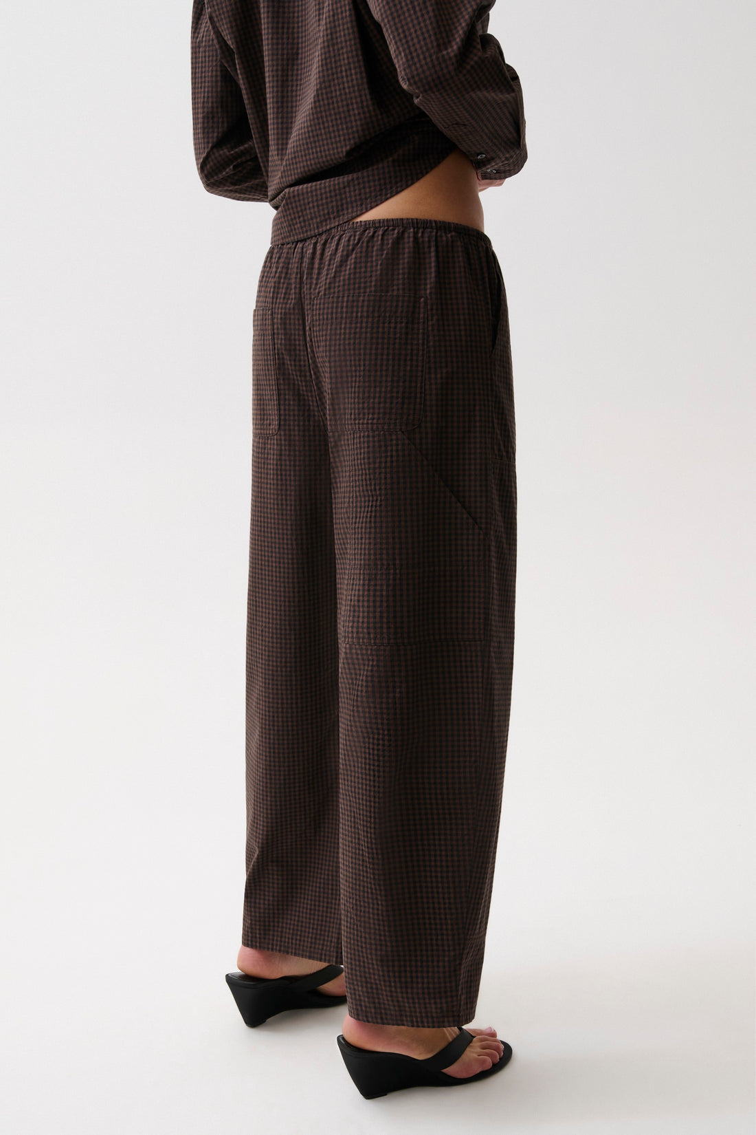 Theo Poplin Pant - Hot Toddy
