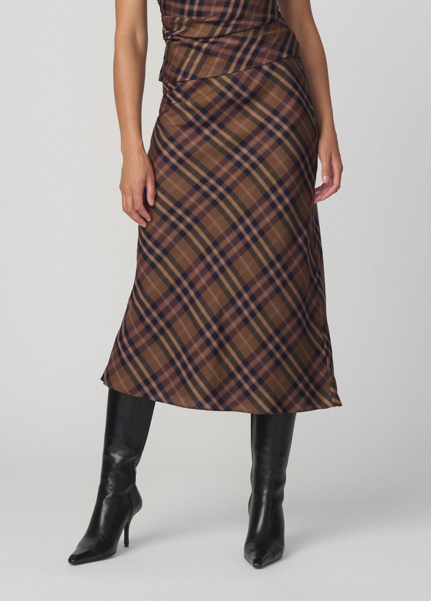 Ines Midi Skirt by Joes