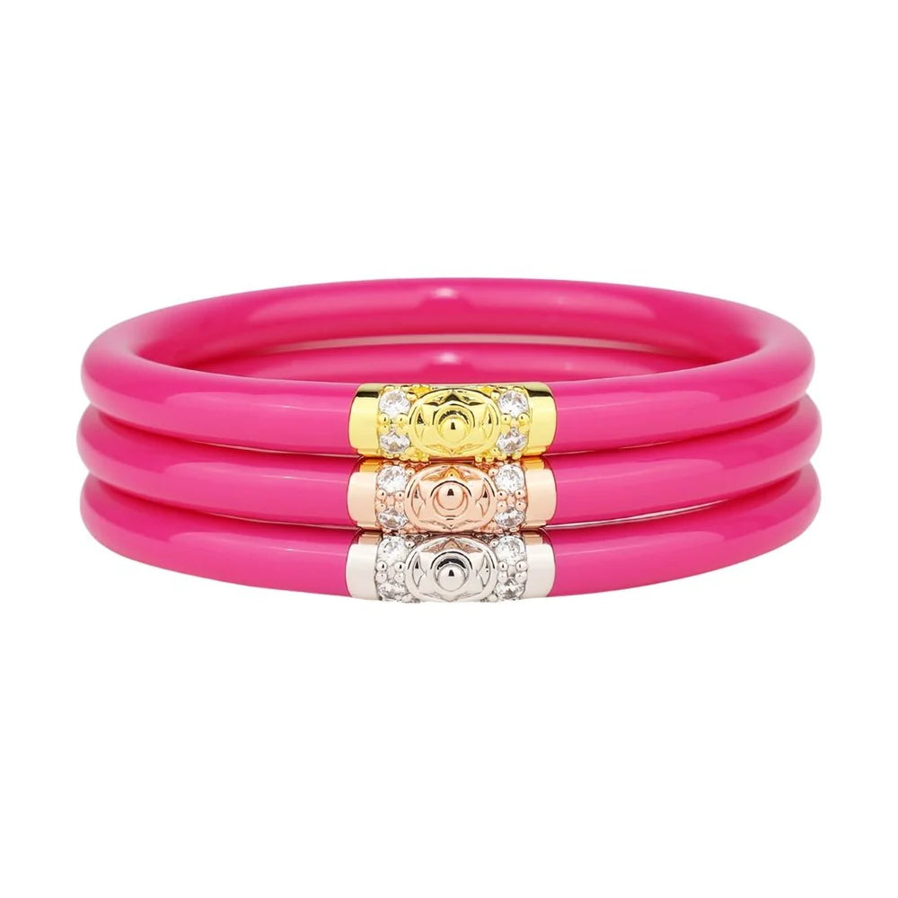 Three Kings All Weather Bangles-EPIC PINK
