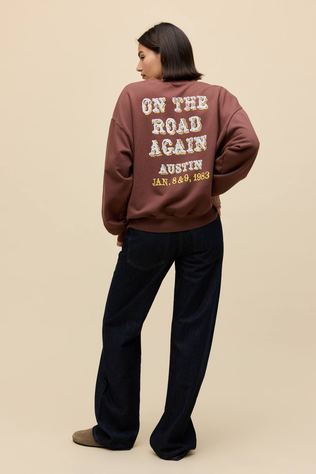 Willie Nelson in Austin
Oversized Crew Sweatshirt