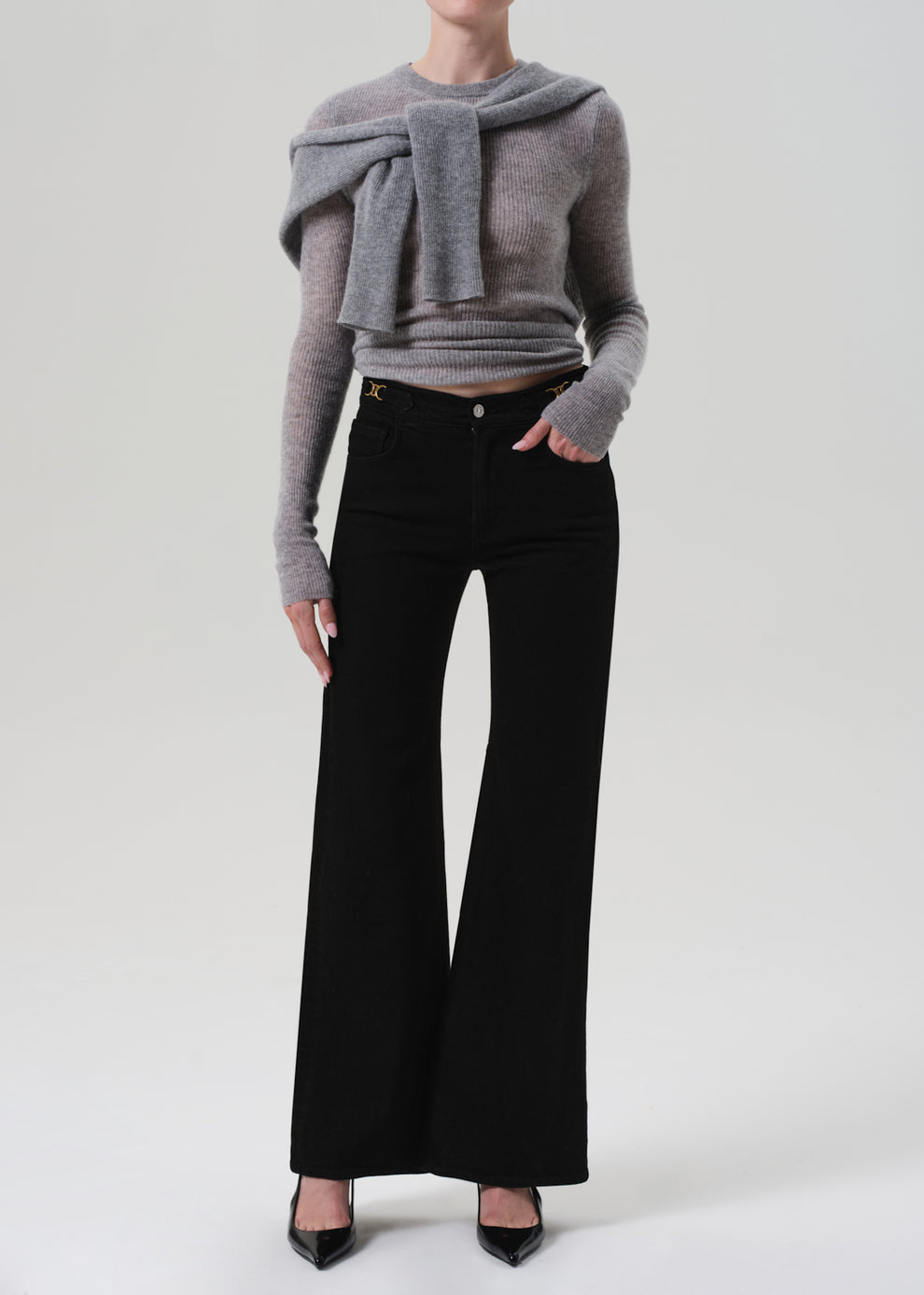 Kimberly Flare With Horsebit