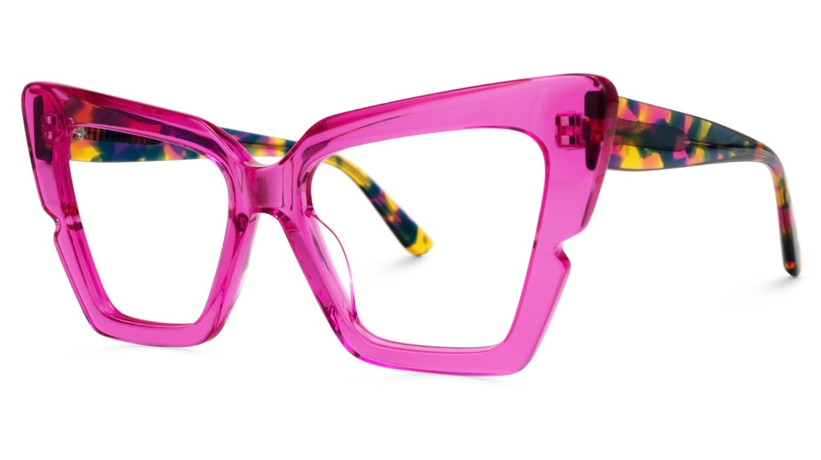 Pink Cat Eye Readers