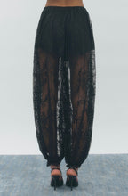 Maude Club Bijou Sheer Lace Balloon Pant