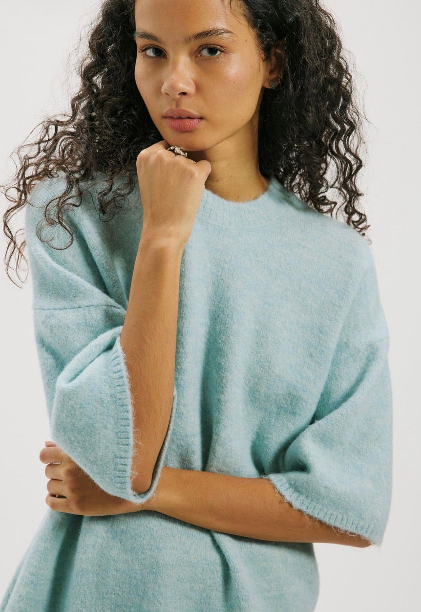 Margot Sweater Tee in Angel Falls