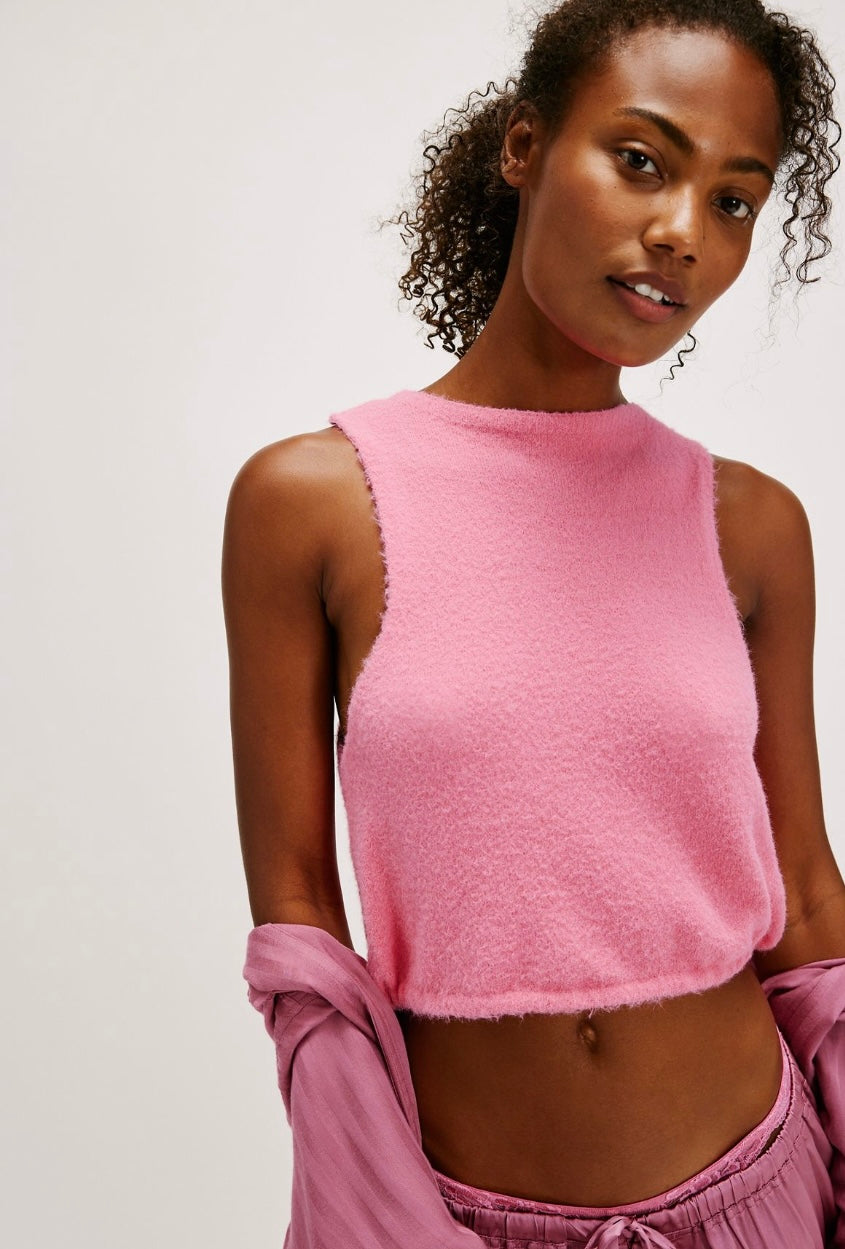 Free People Warm Fluffy Crop