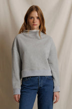 Arden French Terry Mock Neck