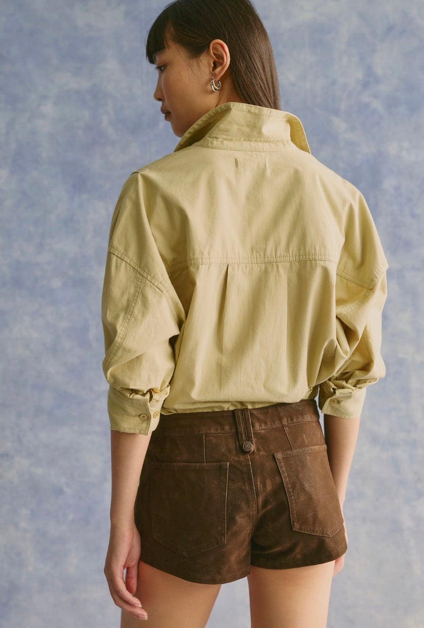 We The Free Vagabond Vegan Suede Shorts