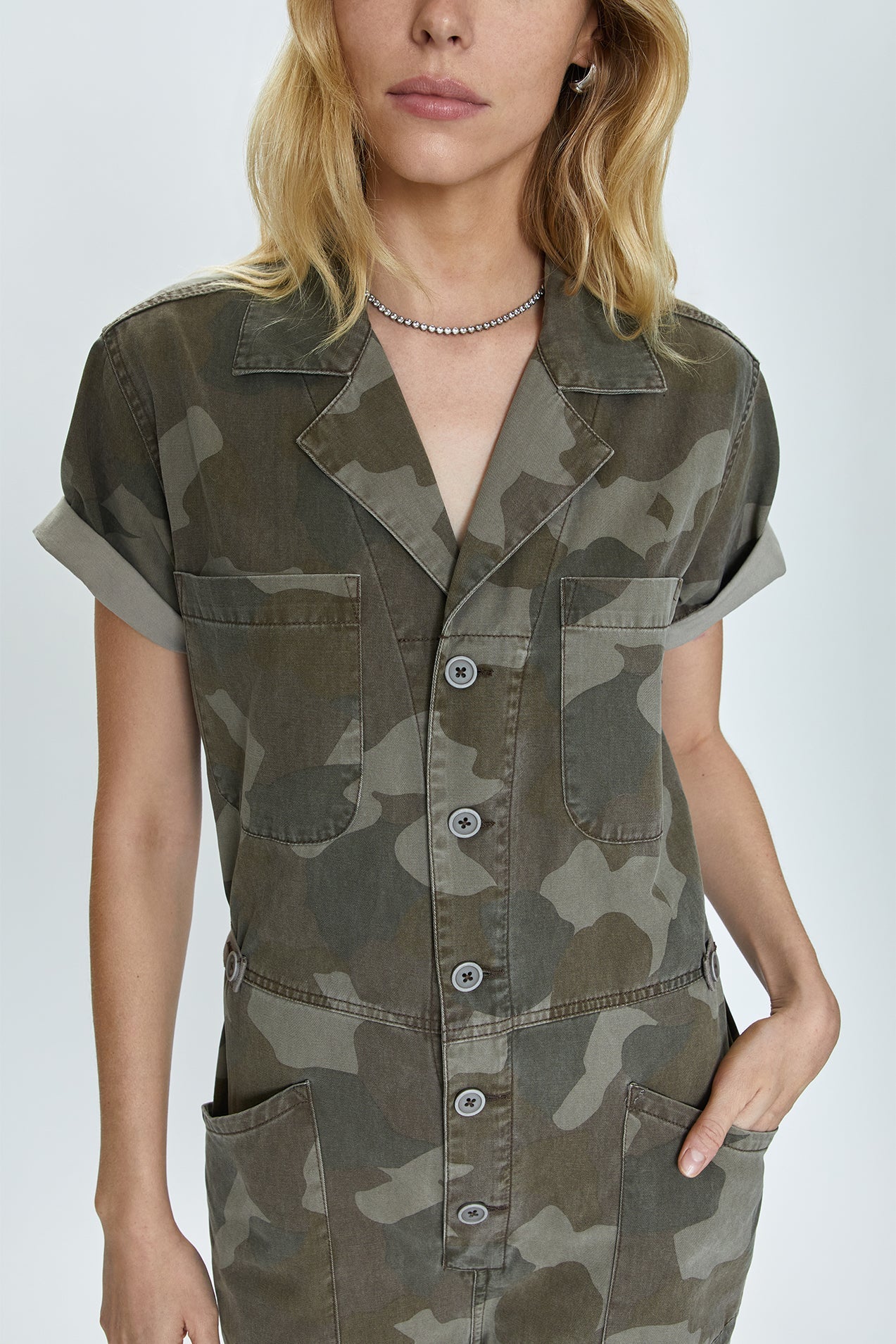 Grover Short Sleeve Camo Field Suit