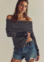 Evergreen Stripe Sweater