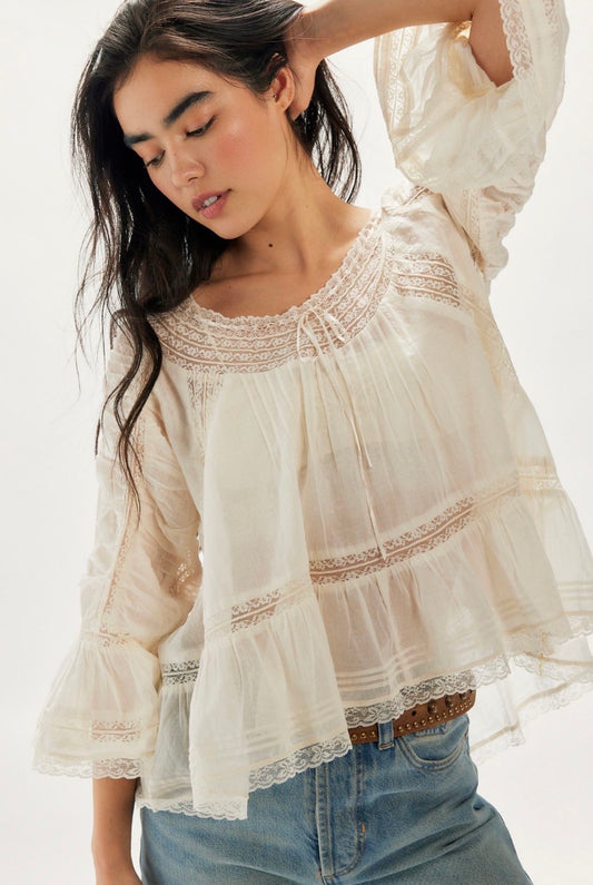 She's A Romantic Blouse