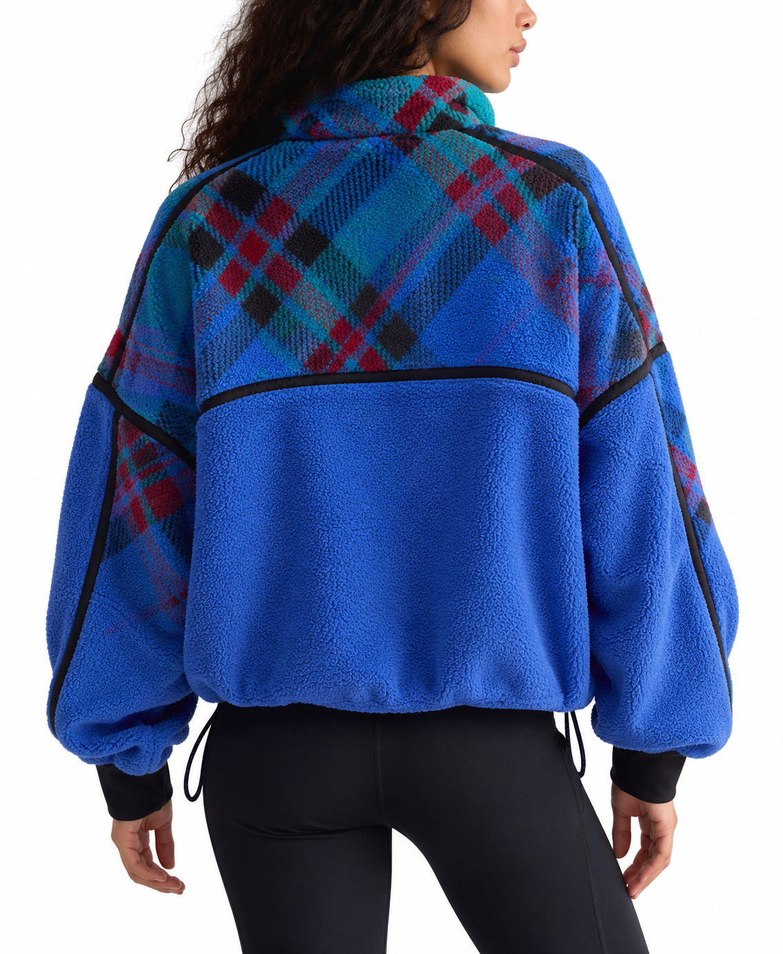 Mountain High Printed 1/2 Zip Fleece Pullover