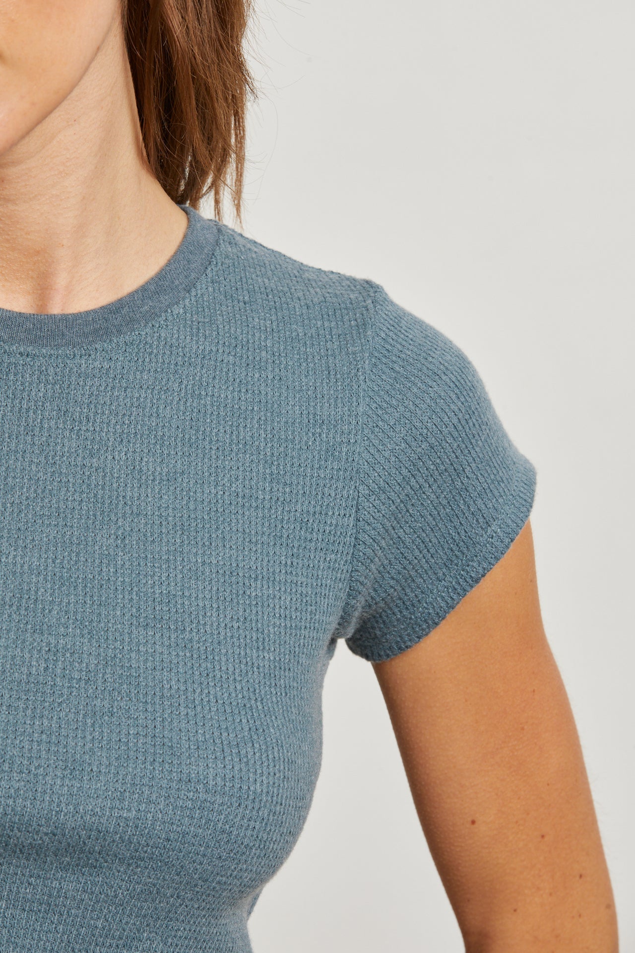 Mindy Brushed Waffle Top