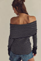 Evergreen Stripe Sweater