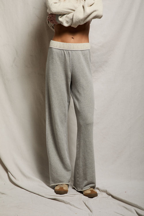 Marley Fleece Wide Leg Sweatpant
