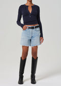 Marlow Long Vintage Short-Raleigh